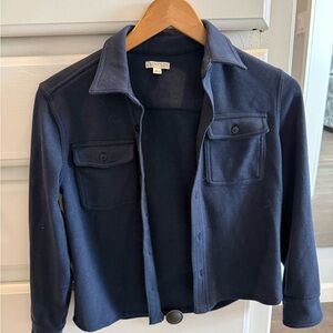 J.Crew boys, dark blue button-down shirt
